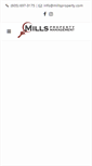 Mobile Screenshot of millsproperty.com